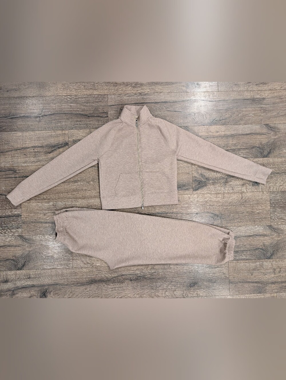 Abercrombie YPB Medium Matching Cozy Lounge Set Jacket Joggers Sweatpants Jacket